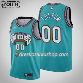 Dječji NBA Dres Memphis Grizzlies Personalizirani Nike 25th Season Hardwood Classics Swingman